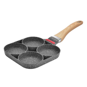 Four-Hole Non-Stick Frying Pan Cookware