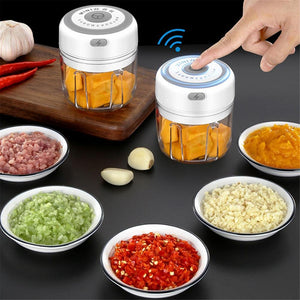 Electric USB Mini Chopper Garlic/ Small Veggie Masher Kitchen Gadget –  Kelly's Kuisine